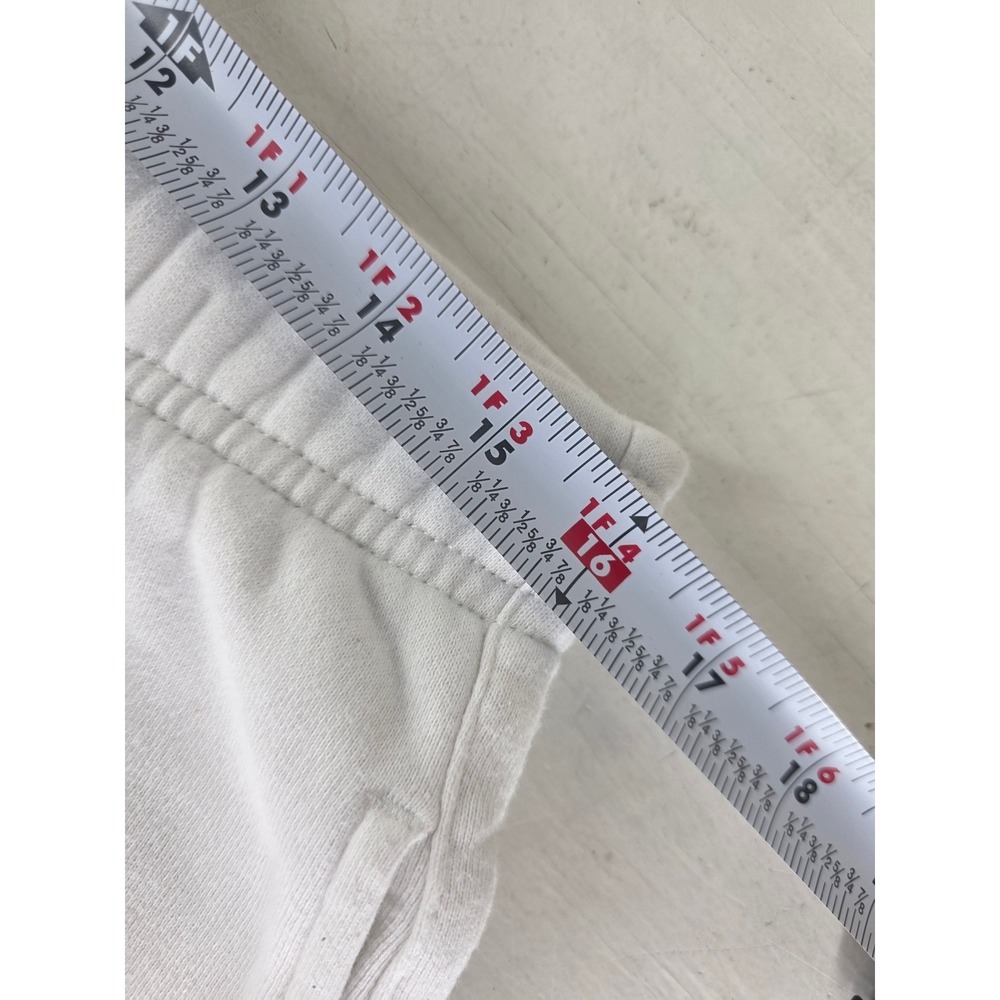 PacSun Land Rover Sweat Shorts Mens M Fleece White Drawstring Embroidered Logo - Picture 7 of 13